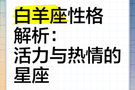 白羊座的爆发力：揭秘12星座中最具活力的明星