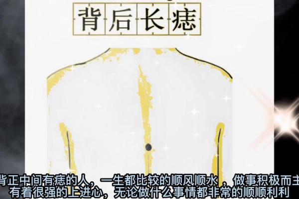 背部痣相暗示哪些命运？快来对照看看