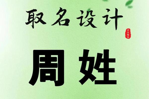 为姓周的男孩选择一个有力量的名字
