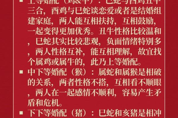 意想不到男猪女蛇配对大揭秘