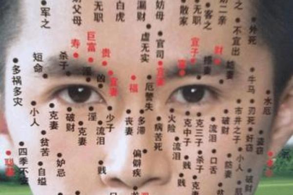 痣在面相，命运多娇