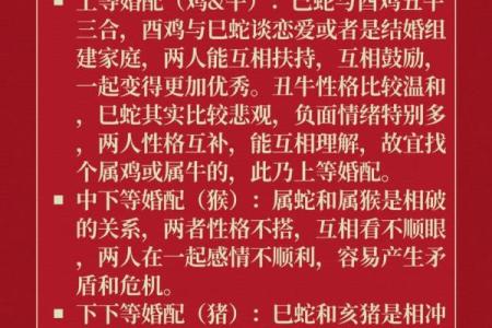 意想不到男猪女蛇配对大揭秘