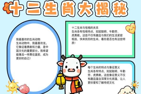 生肖魅力大揭秘：十二生肖手抄报创意盛宴
