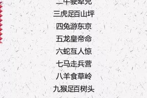 生肖谜语：探寻十二生肖中的神秘谜题