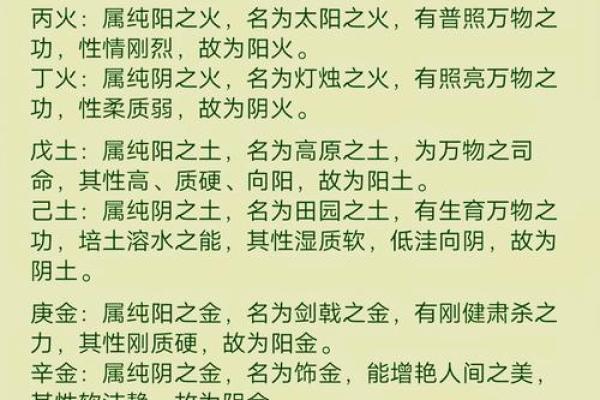 天干金与五行的深刻联系，揭开古老智慧的面纱