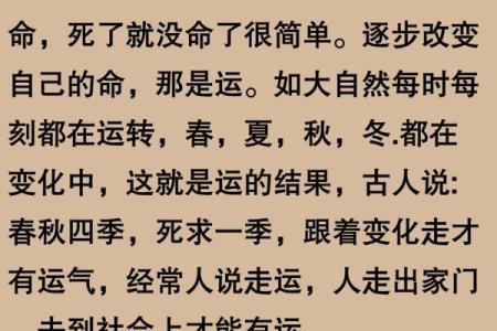 从命理学看人生，揭示其深远影响