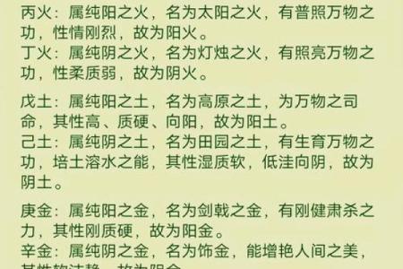 天干金与五行的深刻联系，揭开古老智慧的面纱