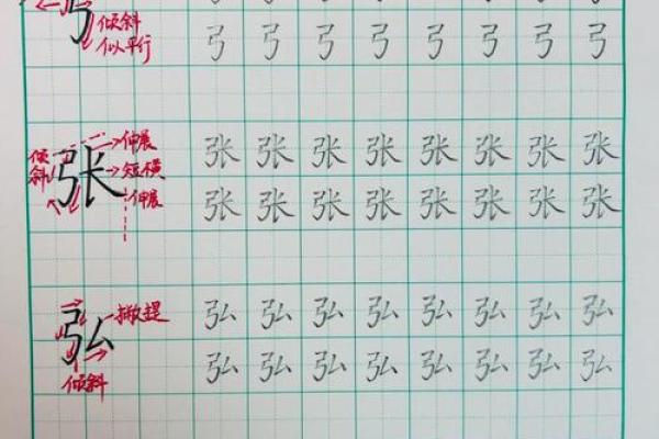 掌握生字五行规律，写字不再难