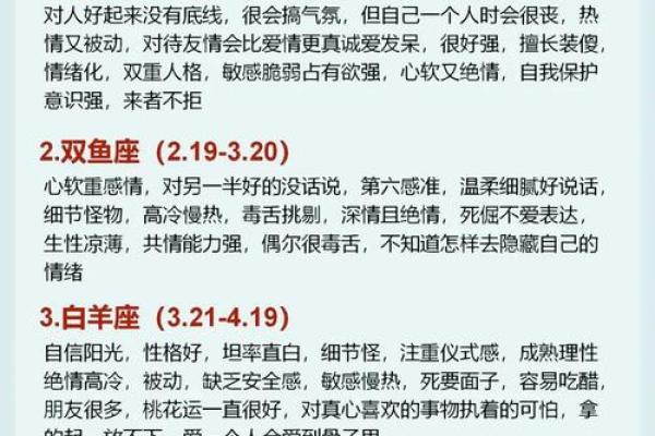 揭秘十二星座：出生时间背后的秘密与运势