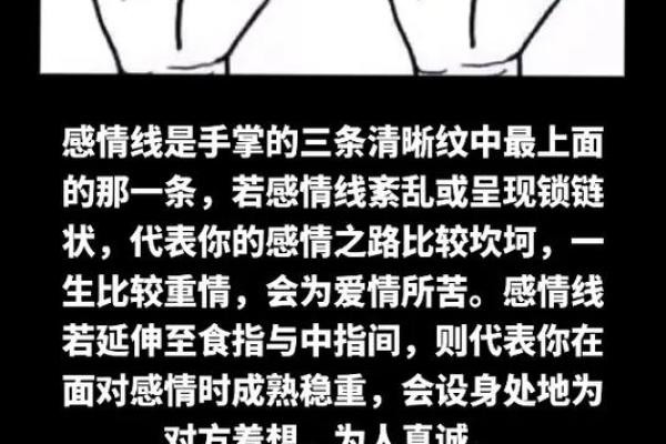 揭秘手相秘密：从浓情蜜意到淡淡痕迹，感情线深度解析