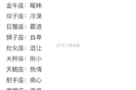 揭秘隐藏星座：你不知道的十二星座秘密