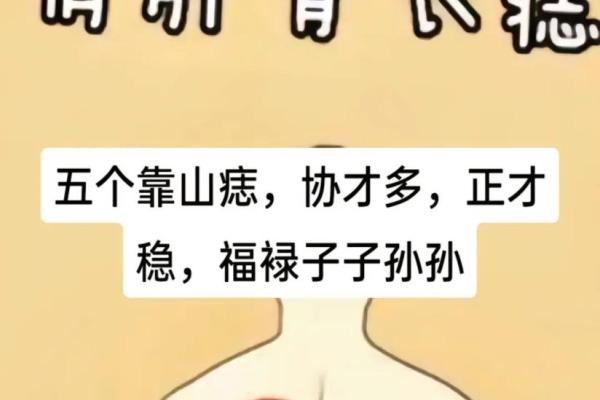 腹有秘密，痣相惊人