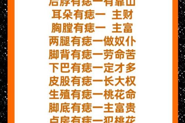 痣相运势：一探究竟，揭秘你的命运走向