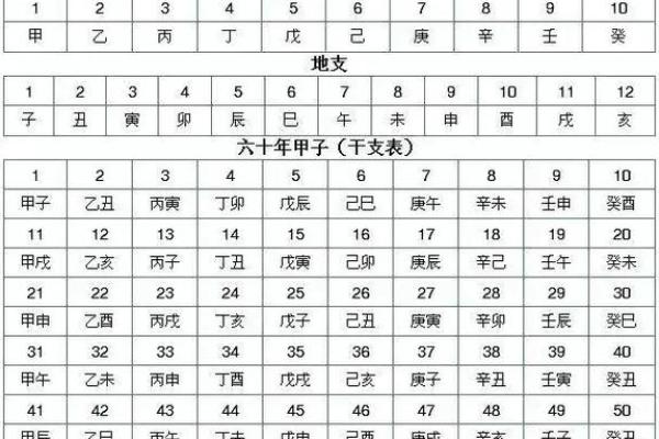 五行天干地支的含义与应用解析