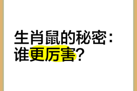 揭秘：属鼠为何与木命紧密相连，探寻生肖奥秘