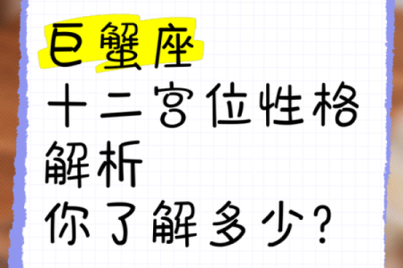 巨蟹座的温柔与双子座的机智，揭秘十二星座对宫魅力对决