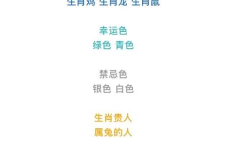 十二生肖专属幸运色，运势翻倍