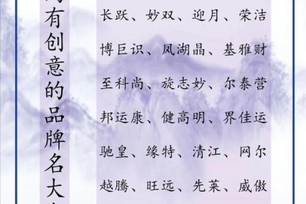 公司起名大全：创意与实用兼具的最佳选择