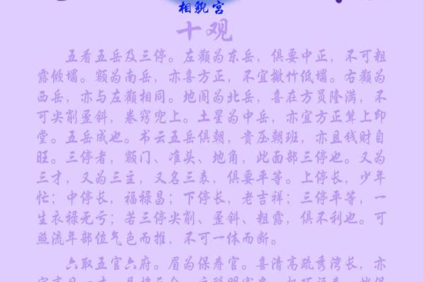 一眼识人：揭秘面相背后的命运密码