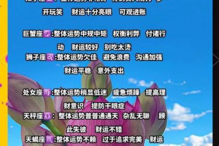 揭秘12星座运势：谁是本月运势爆表王者？