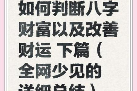 八字论财：财富与命运的深度解读