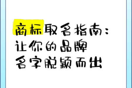 让名字脱颖而出的创意起名法