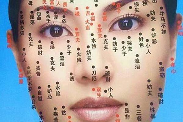 面相痣相全解析：女人运势一览无余，痣相大全大揭秘
