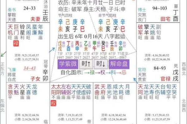 揭秘紫微斗数排盘的神秘变化，如何影响你的人生轨迹