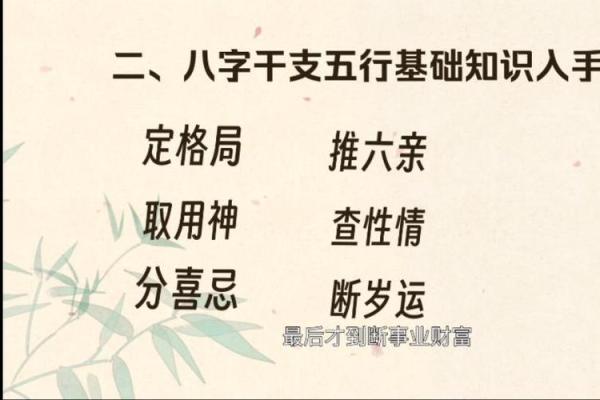 八字定格局的秘密：如何通过八字分析命运走势