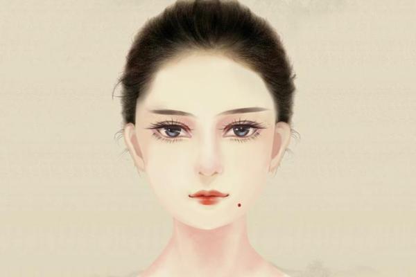 痣相美女走红，揭秘面相中的神秘力量