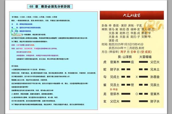 六树明六爻排盘与命运解读：从入门到精通的全攻略