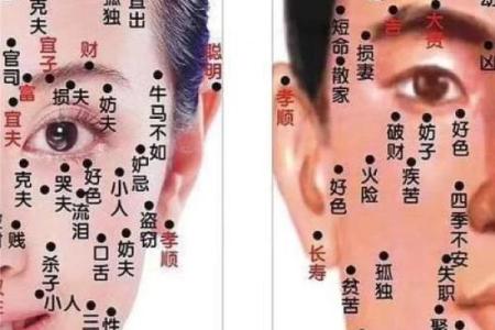 痣相厄警：揭秘影响命运的神秘痣相