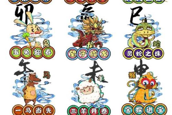 十二生肖齐贺岁，龙凤呈祥迎新春