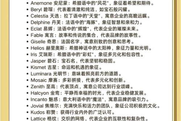 如何找到最适合你的免费起名公司？