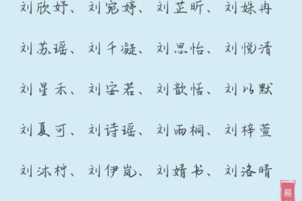 刘姓起名的独特技巧，让宝宝名字更具魅力