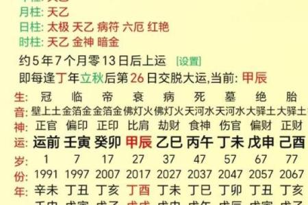 了解旧历天干：命运中的关键密码