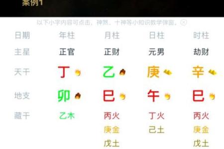 解析庚子壬午丙戌丁酉命理：让五行为你带来好运