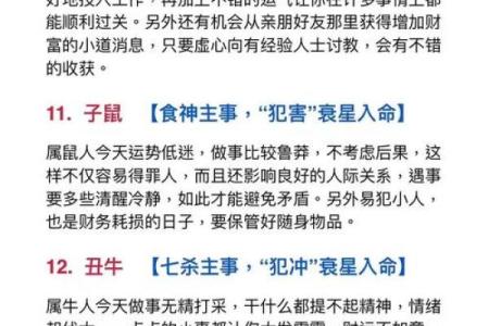 十二生肖运势大揭秘：本周运势哪家强？