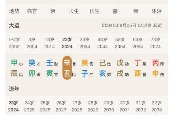 八字算命实例：从出生时间解析个人性格与运势