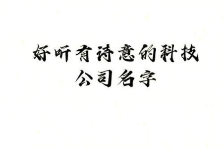 用古诗起名，让你的公司名字与众不同