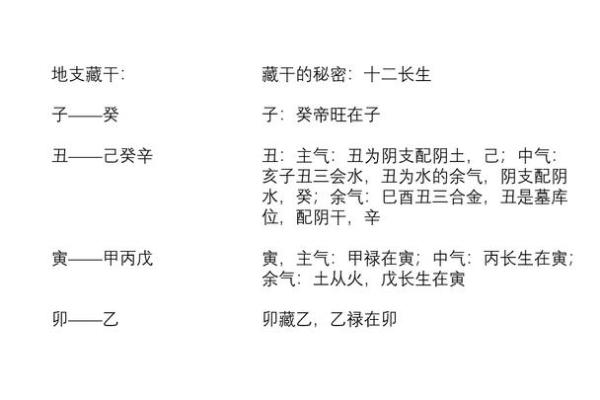 深度揭秘天干藏干：你绝对不知道的秘密