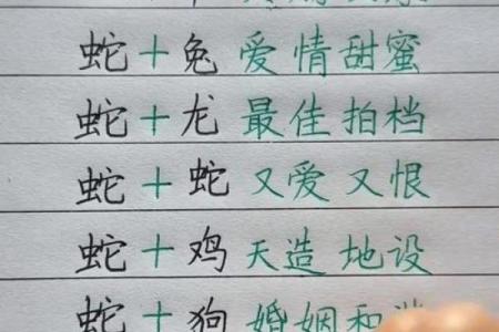 蛇兔婚姻配对：性格与命运的奇妙结合