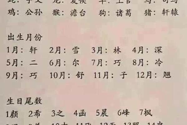 根据生辰八字起名字，免费取名秘籍大公开
