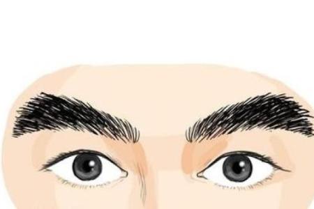 面相学揭秘：倒八字眉男人的独特性格与命运走势