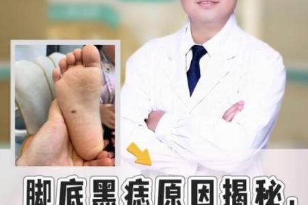 脚底痣相大揭秘：看痣识人，运势解析