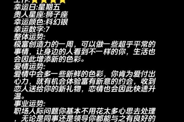 12星座本周运势揭秘：谁将是爱情赢家，谁又将遭遇职场挑战？