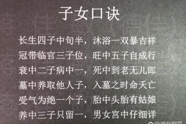 八字看子女命运，揭开孩子未来的神秘面纱