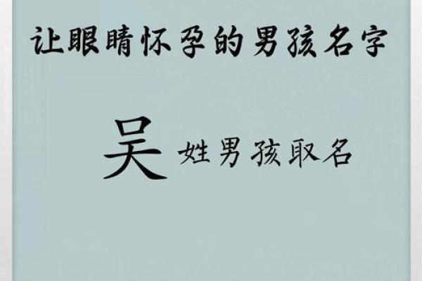吴姓宝宝起名指南，传承与创新并存