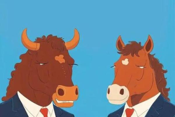 马与牛,跨界组合,竟如此和谐? 马与牛,跨界组合,竟如此和谐?
