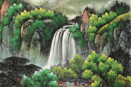 家居风水必备这幅风水画让你财运亨通、福星高照